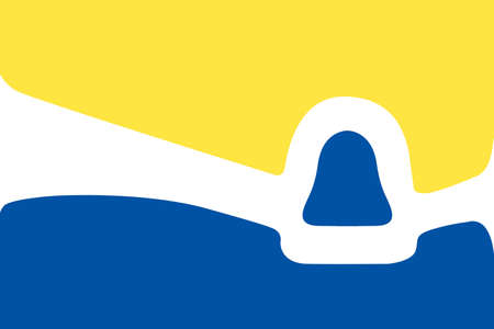 The traditional flag of San Luis Obispo City flag Californiaのイラスト素材