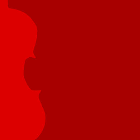 Two tone abstract violin musical background with copy spaceのイラスト素材