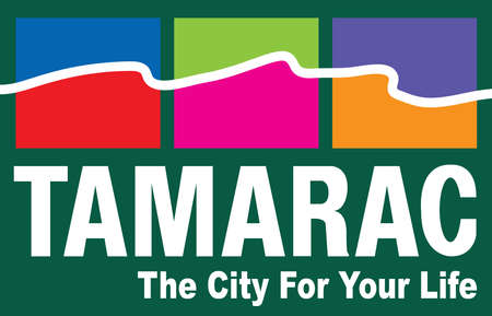 The flag of the city of Tamarac Florida USAのイラスト素材