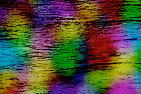 An abstract wave coloured backgroundfeaturing the LGBT colorsの写真素材