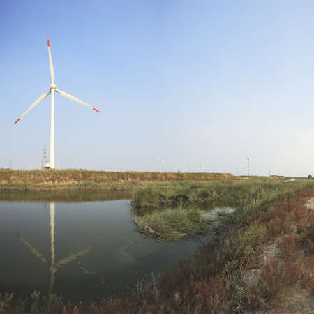 Eco power, wind turbines 