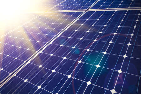 Green energy and sustainable development of solar energyの写真素材