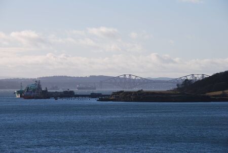 Forth Bridges Viewの写真素材
