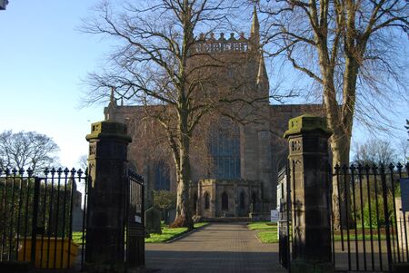 Abbey at Dunfermlineの写真素材