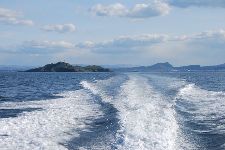 Wake in Riverの写真素材