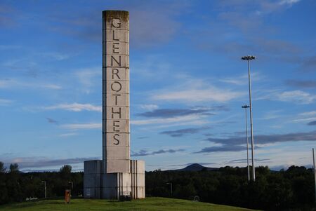 Glenrothes Signの写真素材