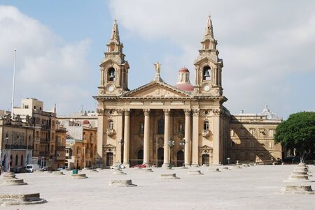Church and Temple ruinsの写真素材