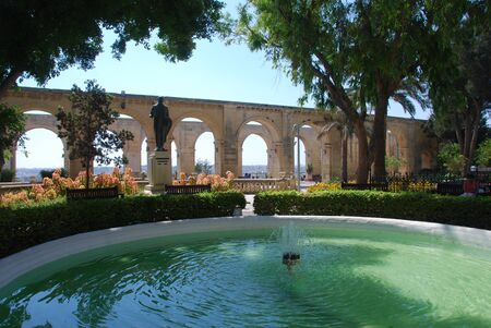 Barracca Gardens Fountainの写真素材