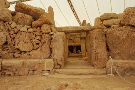 Mnajdra templeの写真素材
