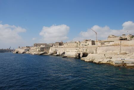 Valletta Coastlineの写真素材