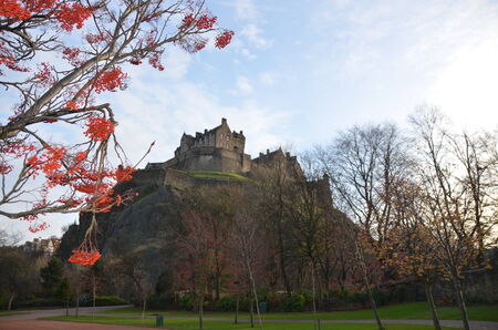 Edinburgh Castleのeditorial素材