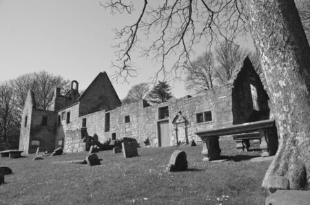 St  Bridgets Kirk Cemeteryの写真素材