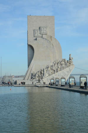 Monument in Lisbonのeditorial素材