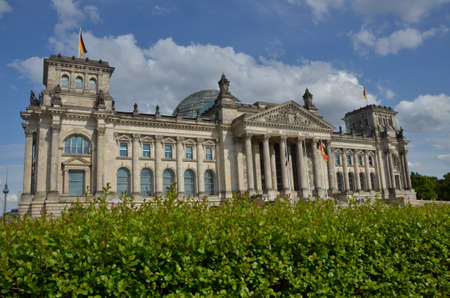 View of the Reichstagのeditorial素材