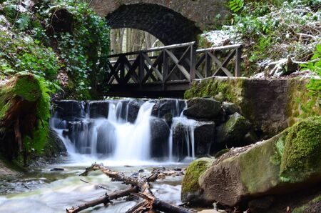 Waterfall at Bridge