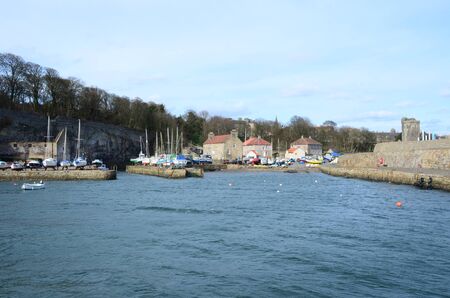 View into Dysart Harbour
