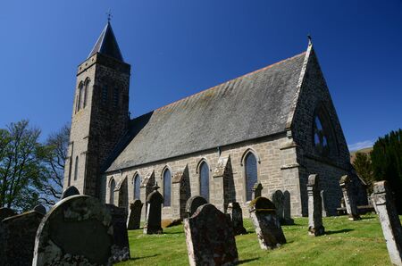 Port of Menteith Churchの写真素材