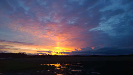 Sunset at Sconeの写真素材