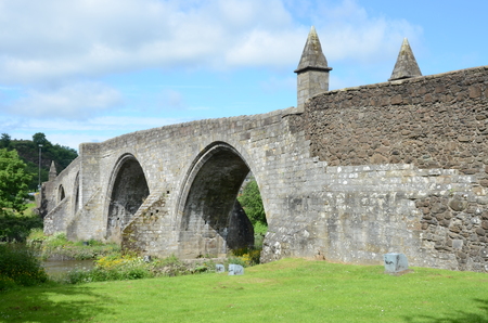 View of Stirling Bridgeの写真素材