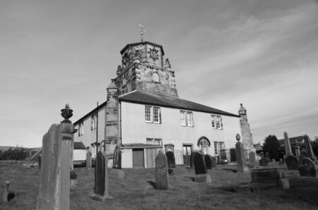 Church Building in Burntislandの写真素材