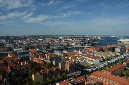 View of Copenhagenの写真素材