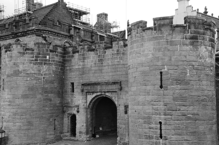 Entrance to Castleのeditorial素材