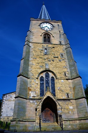 An exterior view of a church building in the town of Malton, North Yorkshire