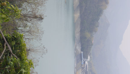 Landscape view of Mae Ngad Dam, Chiang Mai, Thailand