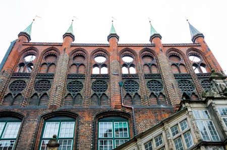 Outside view of an elegant and ancient palace German