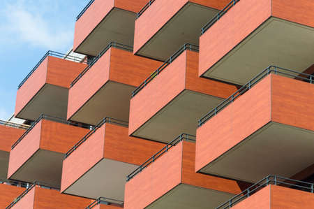 A particular skycraper urban style, German, Europeの写真素材