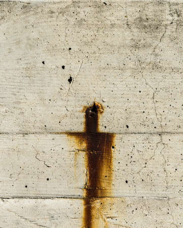 wallpaper Abstract: rust in the wall like a bloody woundの写真素材