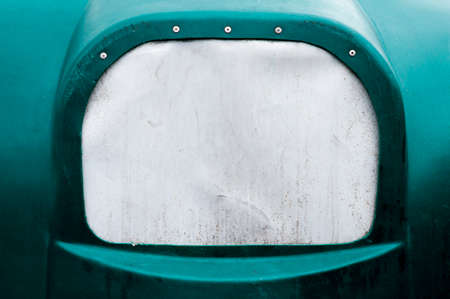 big glass bin, with white copyspaceの写真素材