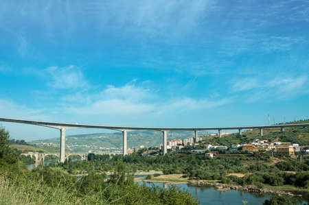 Countryside of Porto, near Duoro river in Portugalの写真素材