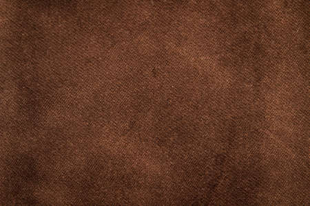 The Velvet fabric texture in brown color.の写真素材
