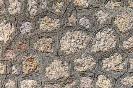 Abstract Stone Wall Background Image. Great for background use.の写真素材