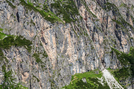 Panorama of the dolomites in Italy, ideal for landscape.の写真素材