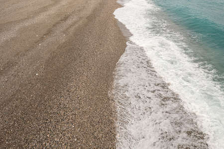Aerial view of the beaches and the Sicilian sea
