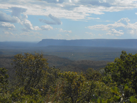 Chapada dos Guimaraes is a large national park in the Brazilian state of Mato Grossoのeditorial素材