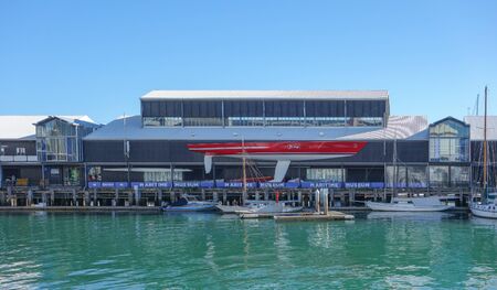 AUCKLAND, NEW ZEALAND - JUNE 08, 2015: Maritime Museumのeditorial素材