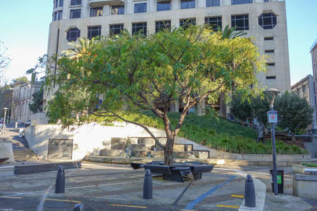 AUCKLAND, NEW ZEALAND - JUNE 08, 2015: View of the cityのeditorial素材