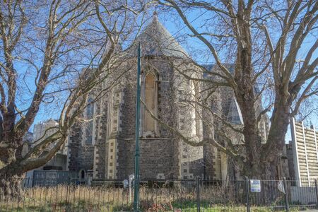 CHRISTCHURCH, NEW ZEALAND - JUNE 10, 2015: View of the city centreのeditorial素材