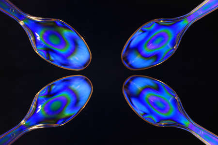 Polarized Spoonsの写真素材