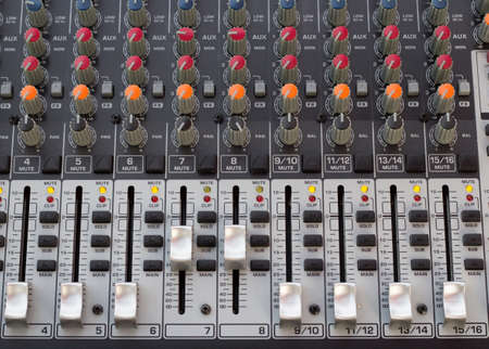 audio sound console recording bar