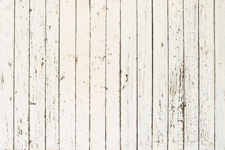 grunge white wood background textureの写真素材