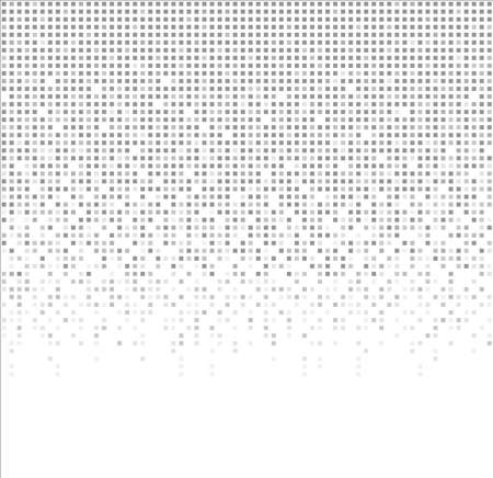 Modern technology background. Abstract gray squares on white background. Seamless pattern vector illustration.のイラスト素材