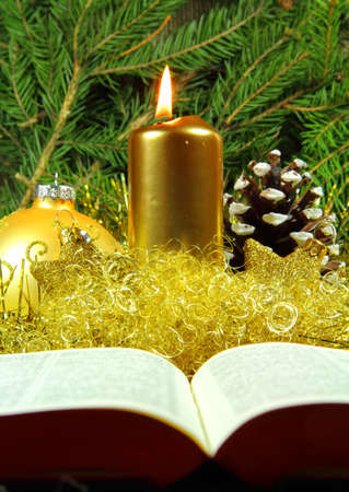 	Advent Bible readingの写真素材