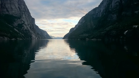 Lysefjord in Norwayの素材