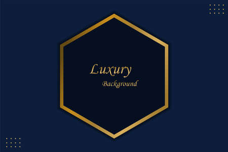 Blue Abstract Luxury Background. Vector Illustration, Minimalist simple design.のイラスト素材