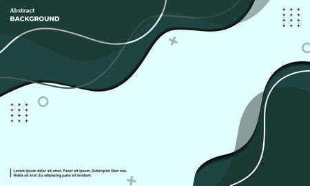 Abstract background dynamic shape decoration.のイラスト素材