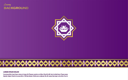 Luxury Background and modern business card mockup, greeting card, vector illustrationのイラスト素材